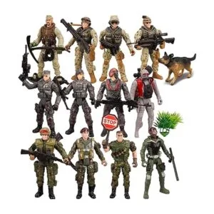 JOYIN 16 piezas de figuras militares de soldados de_2