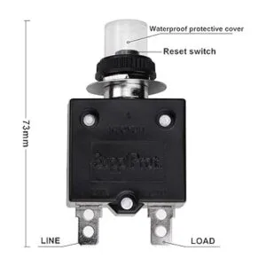 RKURCK Disyuntor de circuito térmico de 15 amperios_4