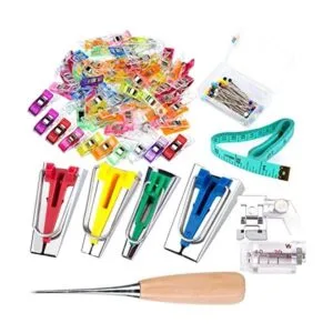 Kit de herramientas de cinta bies con instrucciones_1