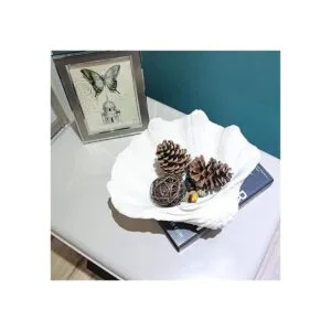 ALIWINER Cuenco de concha de mar de resina grande para_4