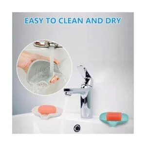 Paquete de 3 jaboneras de silicona con drenaje soporte_3