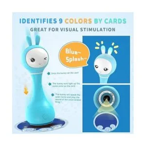 Alilo Bunny Smarty Sonajero musical iluminado con luz_4