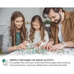 Rompecabezas de 500 piezas de Lake Como Rompecabezas de_5