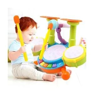 Cozybuy Juego de tambores para niños de 1 a 3 años_6
