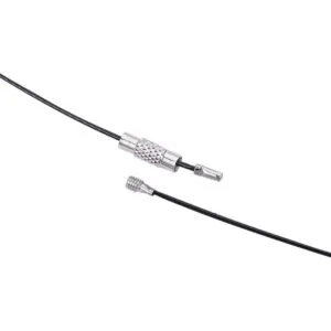 Collar de acero inoxidable de 175 pulgadas con cierre de