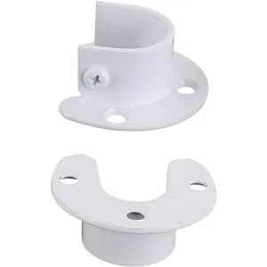 Soporte para barra de ducha en forma de U 4 unidades de_3