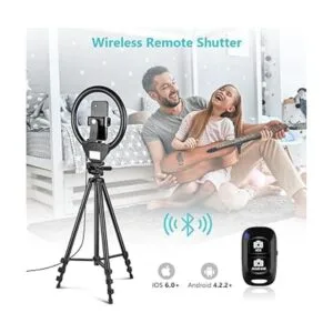 Sensyne Anillo de luz de 10 pulgadas con soporte de_2