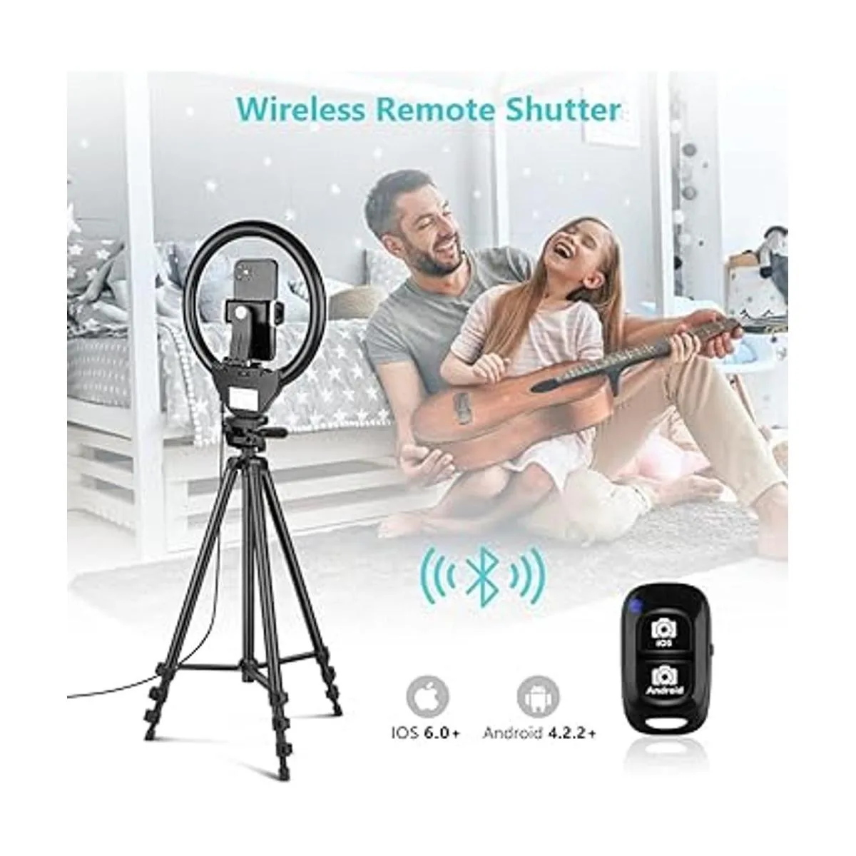 Sensyne Anillo de luz de 10 pulgadas con soporte de_2