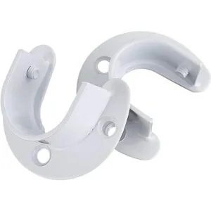 Soporte para barra de ducha en forma de U 4 unidades de_4