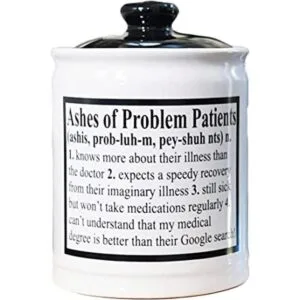 Regalos de enfermera médica con cenizas de problemas_1
