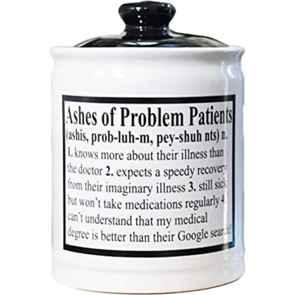 Regalos de enfermera médica con cenizas de problemas_1