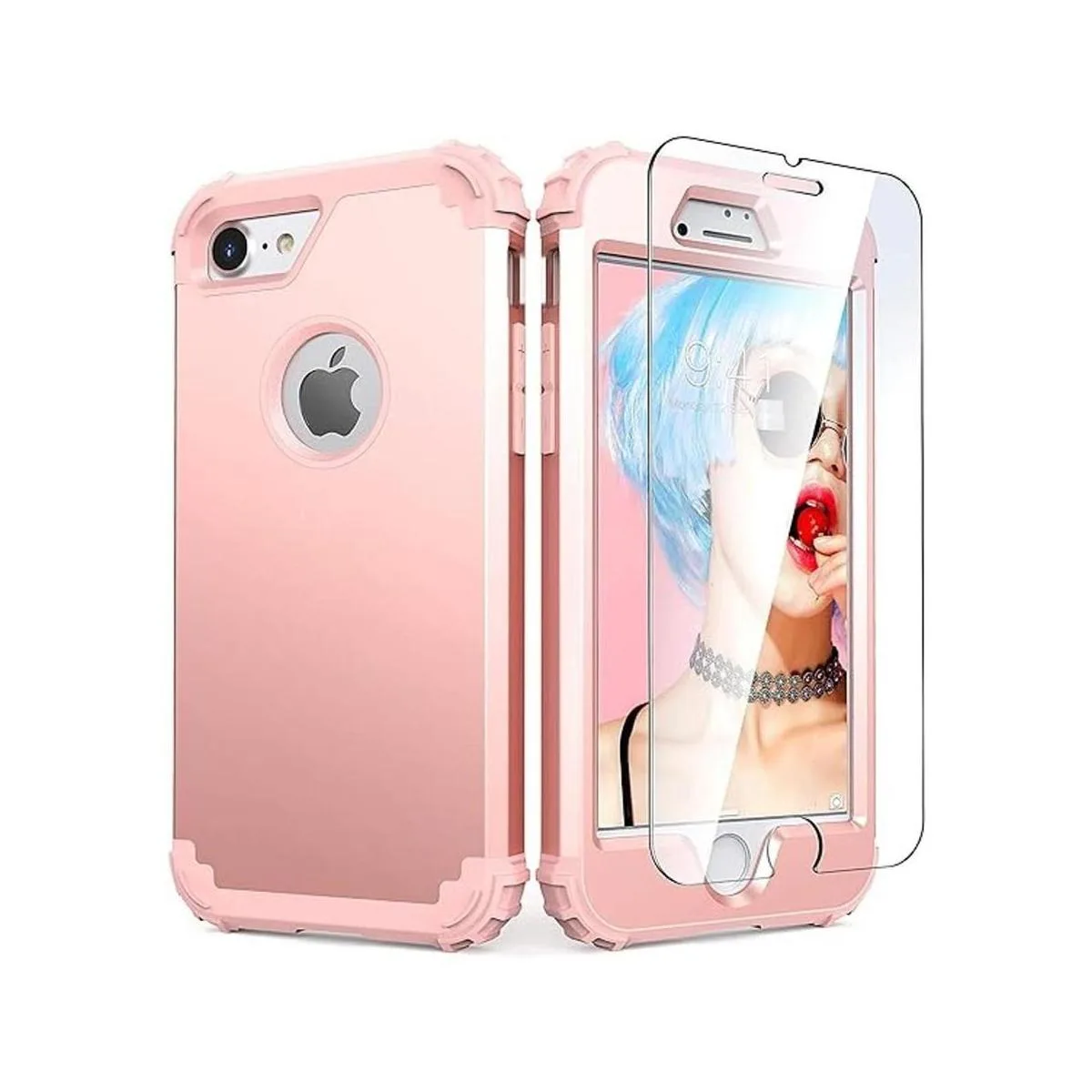 IDweel IDweel Funda para iPhone 8 con protector de_1