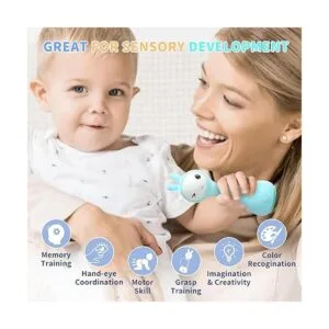 Alilo Bunny Smarty Sonajero musical iluminado con luz_6