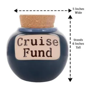 Cottage Creek Fondo de crucero alcancía para adultos