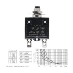 RKURCK Disyuntor de circuito térmico de 5 amperios_6