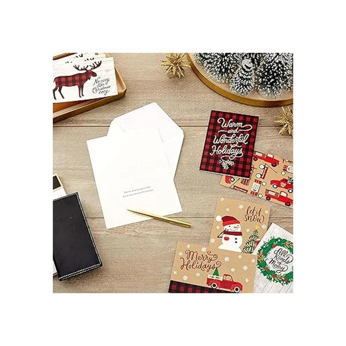 Hallmark Surtido de tarjetas de Navidad en caja_2