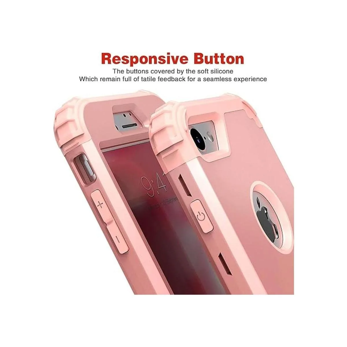 IDweel IDweel Funda para iPhone 8 con protector de_2