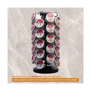 Portavasos K carrusel de taza K con base giratoria