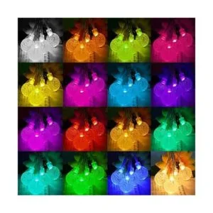 Cadena de luces que funcionan con pilas 16 luces LED que