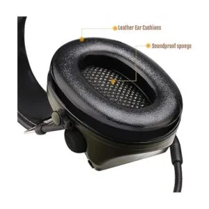 Retevis EHK007 Auriculares walkie talkie con reducción de_5