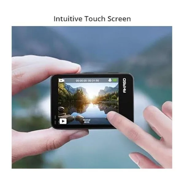 AKASO Brave 7 LE 4K30FPS Cámara de acción WiFi de 20MP_3
