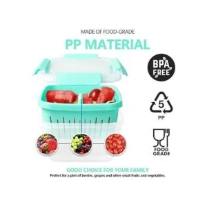 Shopwithgreen Berry Keeper Box con colador para_3