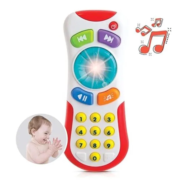 Juguete de control remoto para bebés de 3 meses en_6