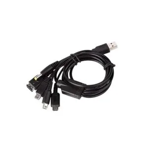 Skywin Cable cargador USB 5 en 1 para Nintendo Cable_3