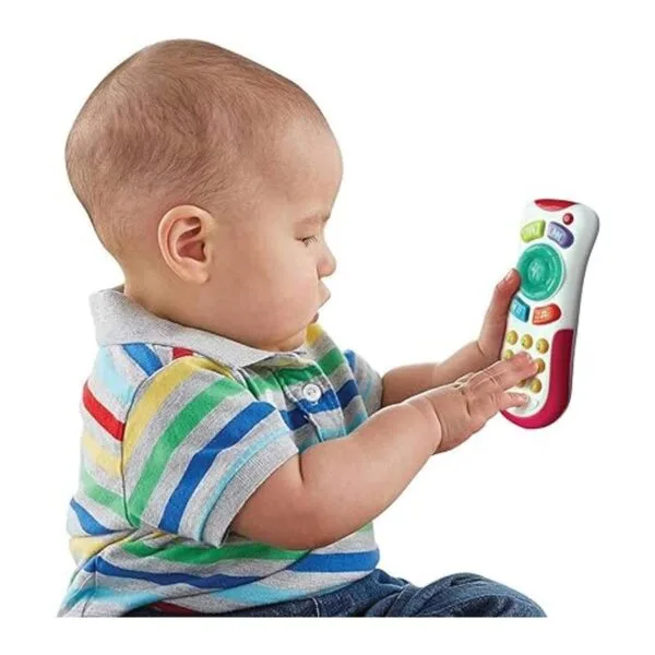 Juguete de control remoto para bebés de 3 meses en_5