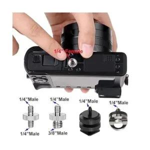 PAMOWO Juego de 26 tornillos roscados convertidores de_2