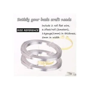 Alambre plano de aluminio para la nariz alambre plano_6