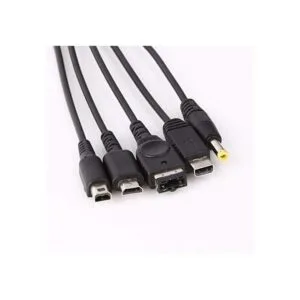 Skywin Cable cargador USB 5 en 1 para Nintendo Cable_4