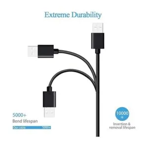 Cable de carga USB para cámara de 5 pies cable de_3