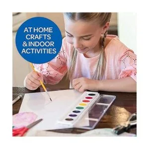 Crayola Acuarelas lavables en 8 colores vibrantes 12