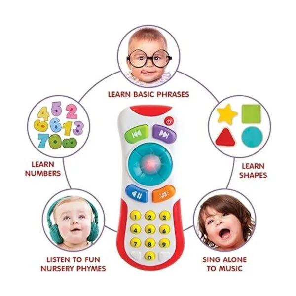 Juguete de control remoto para bebés de 3 meses en_2