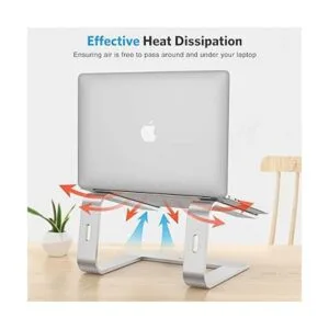 OMOTON Soporte desmontable de aluminio para laptop en_2