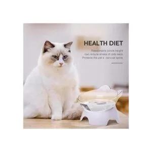MILIFUN Cuencos elevados para alimentos para gatos con_6