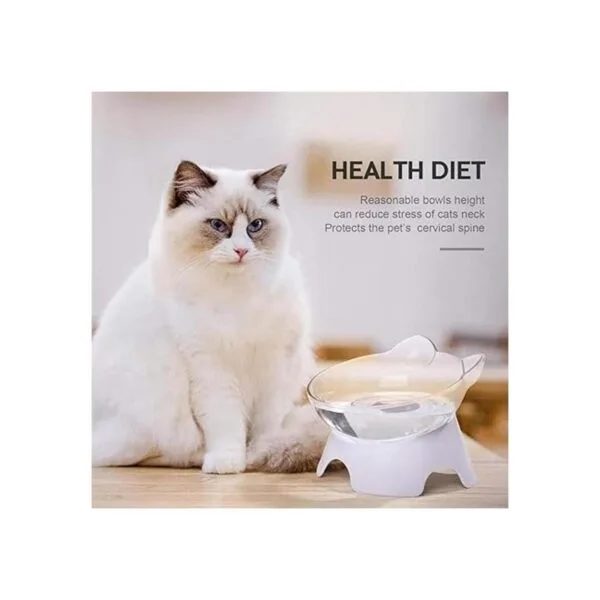 MILIFUN Cuencos elevados para alimentos para gatos con_6