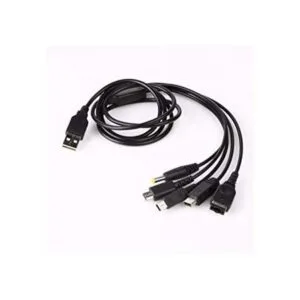 Skywin Cable cargador USB 5 en 1 para Nintendo Cable_1