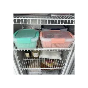 Shopwithgreen Berry Keeper Box con colador para_6