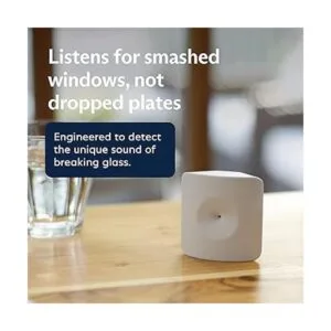 SimpliSafe Sensor de rotura de vidrio Rango de 20 pies_2