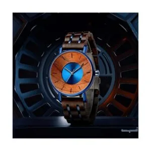 Reloj de madera para hombres y mujeres elegante