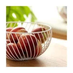 Poeland Frutero de alambre de metal para cocina_5