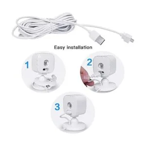 Cable de extensión de alimentación USB de 19.7 ft para