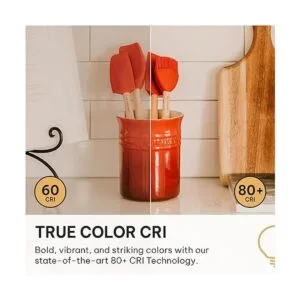 Juego de bombillas LED E12 regulables equivalente a 4 W_5