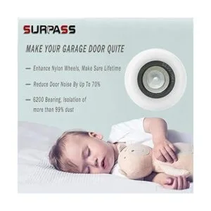 Surpass Rodillo de puerta de cochebisagrasoporte