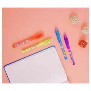 Paquete de 24 bolígrafos de tinta invisible con luz_5