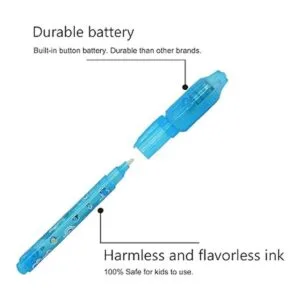 Paquete de 24 bolígrafos de tinta invisible con luz_4