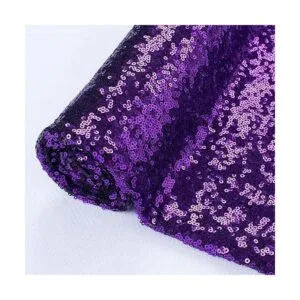 Pardecor The Yard Tela de lentejuelas con purpurina para_1