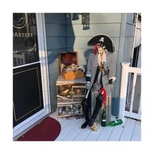 MG House Sombreros de pirata para fiesta de Halloween_4